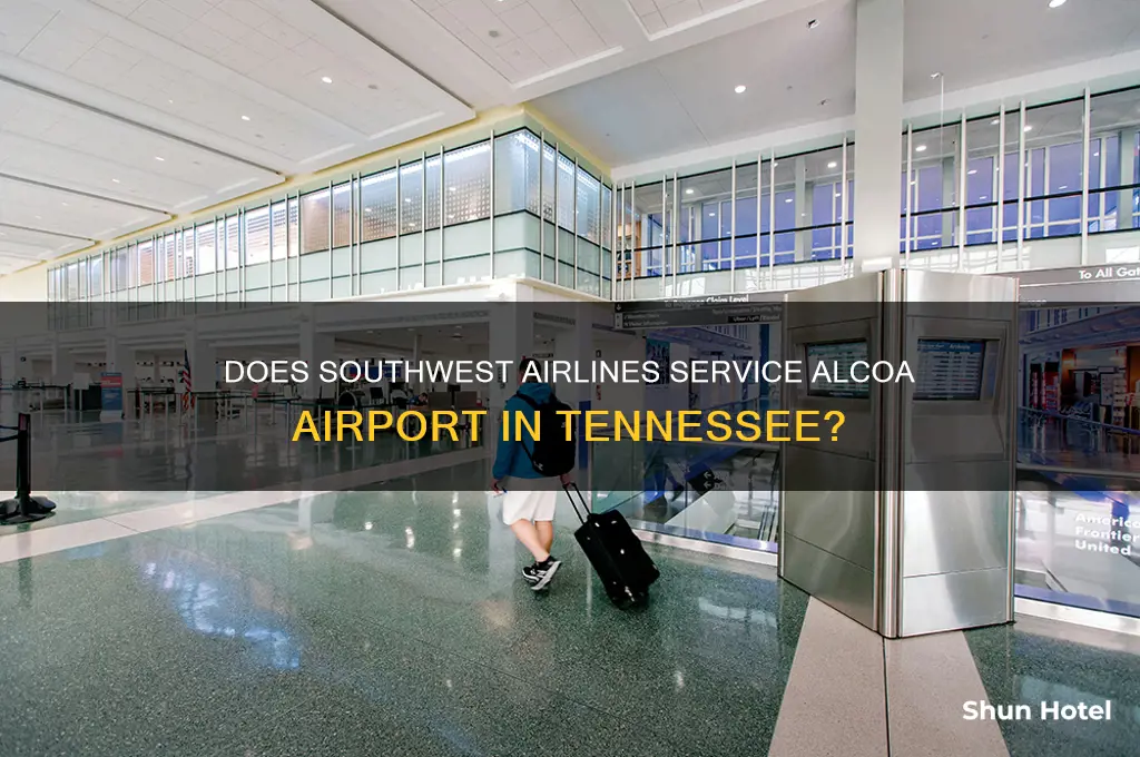 does southwest fly to alcoa airport in tennessee
