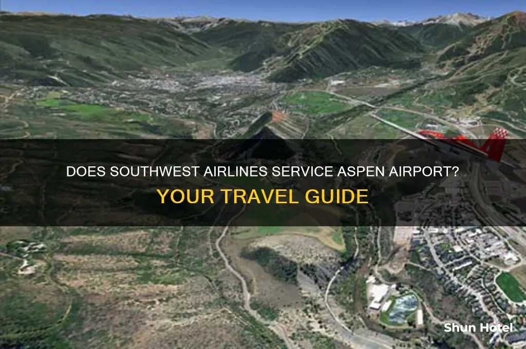 does southwest fly to aspen airport