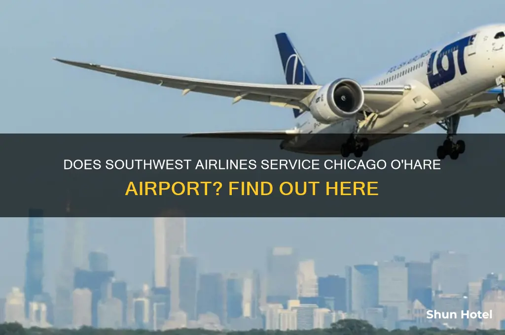 does southwest fly to chicago o hare airport