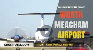 Does Southwest Airlines Service Fort Worth Meacham Airport?