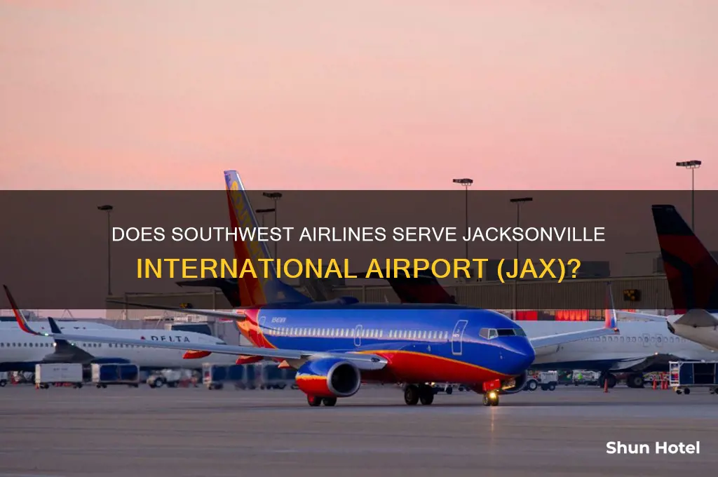 does southwest fly to jacksonville international airport jax