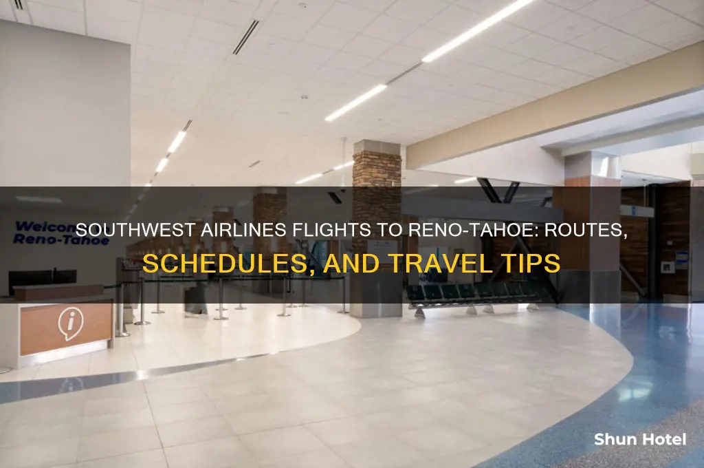 does southwest fly to reno tahoe airport