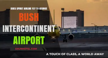 Does Spirit Airlines Service George Bush Intercontinental Airport?