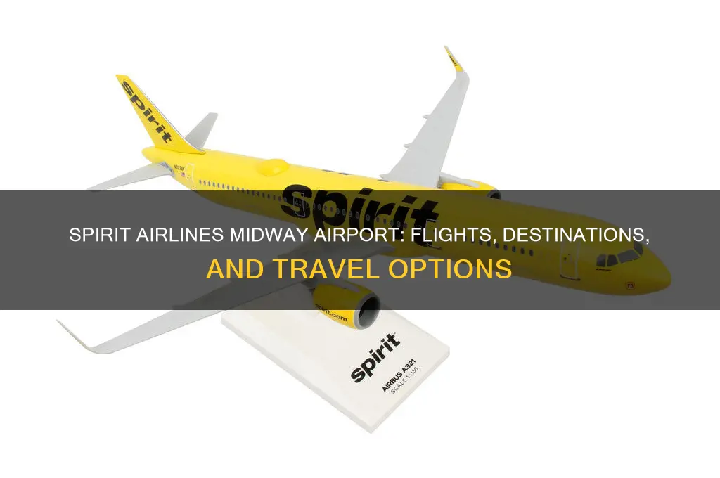 does spirit airlines fly out of midway airport