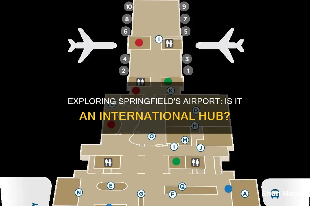 does springfield have a international airport
