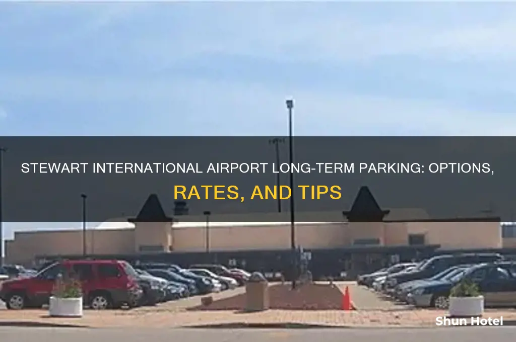 does stewart international airport have long term parking