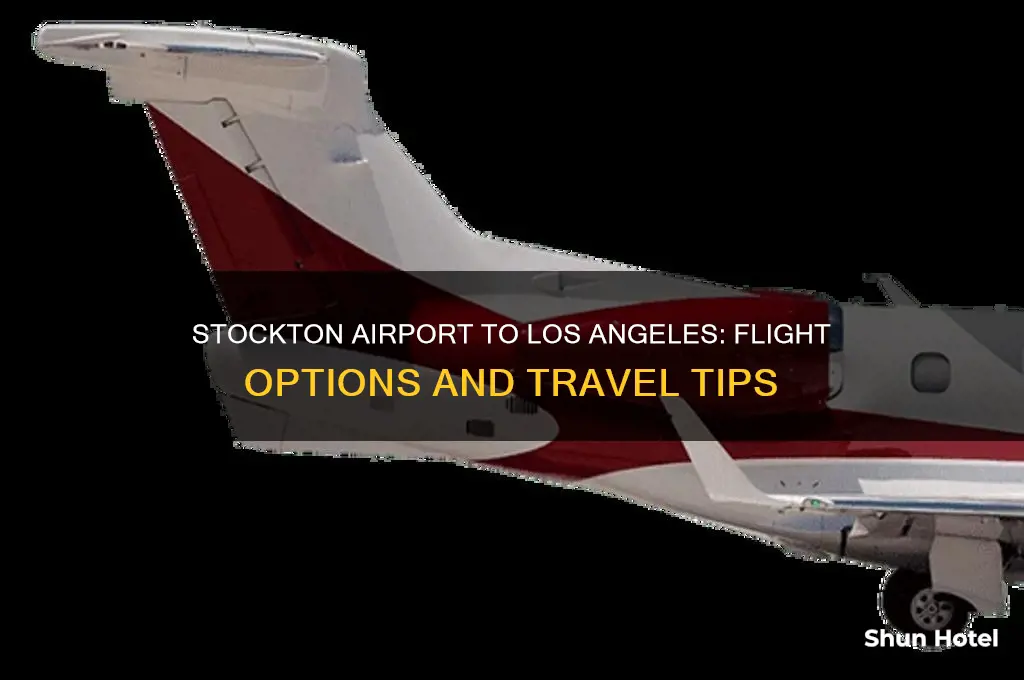 does stockton airport fly to los angeles