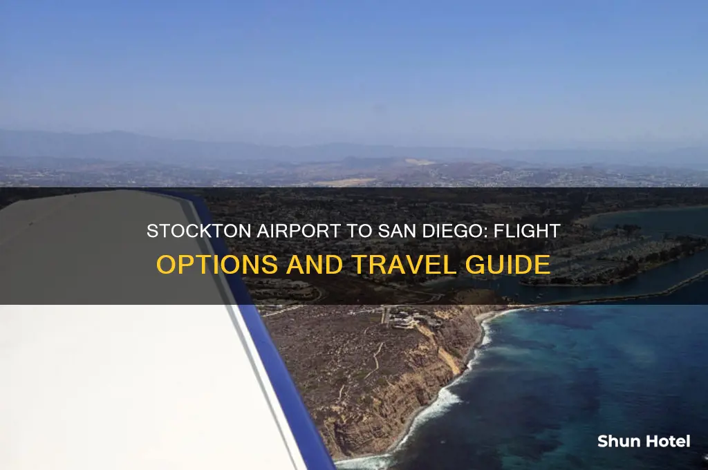 does stockton airport fly to san diego