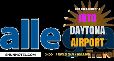 Does Sun Country Airlines Service Daytona Beach International Airport?
