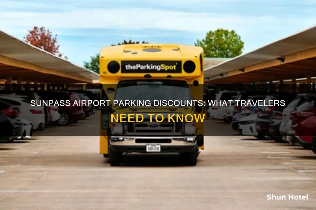does sunpass get a discount for airport parking