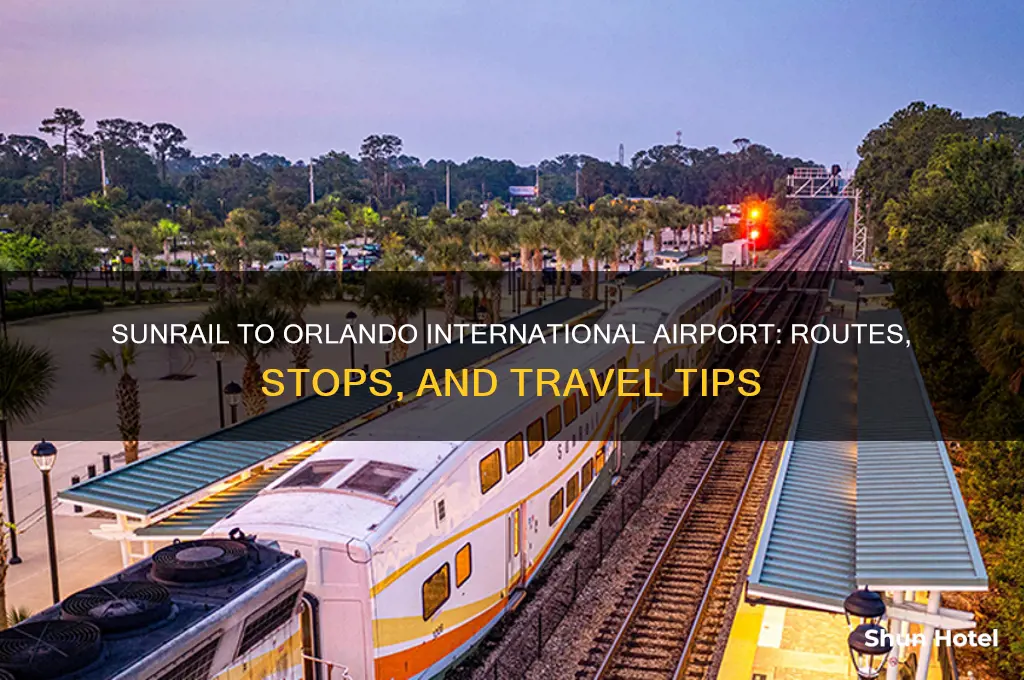 does sunrail go to orlando international airport