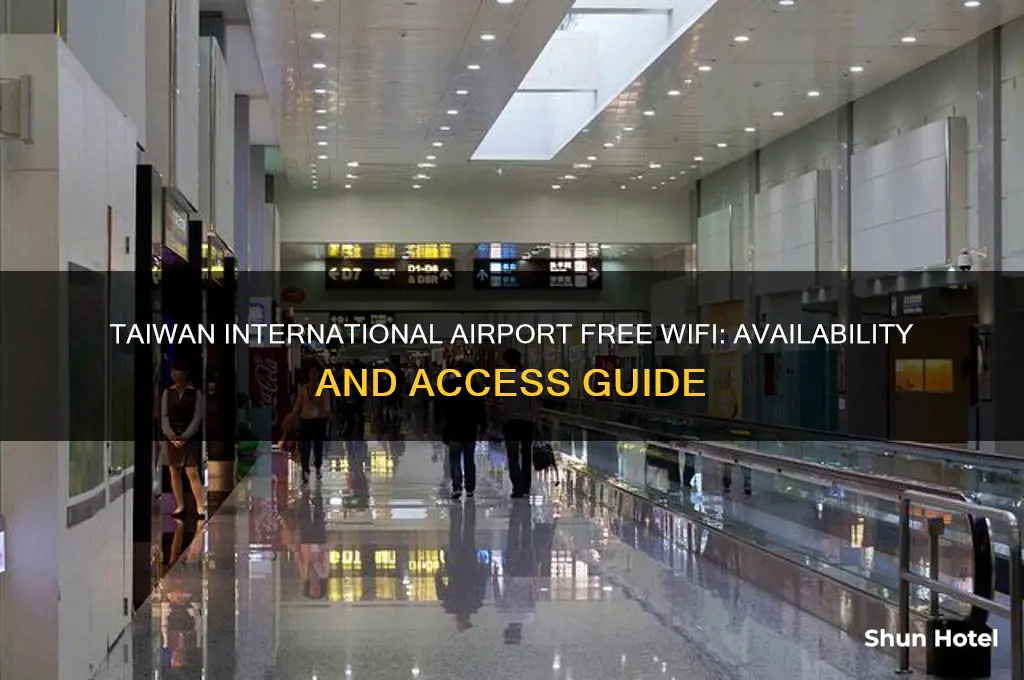 does taiwan international airport have free wifi