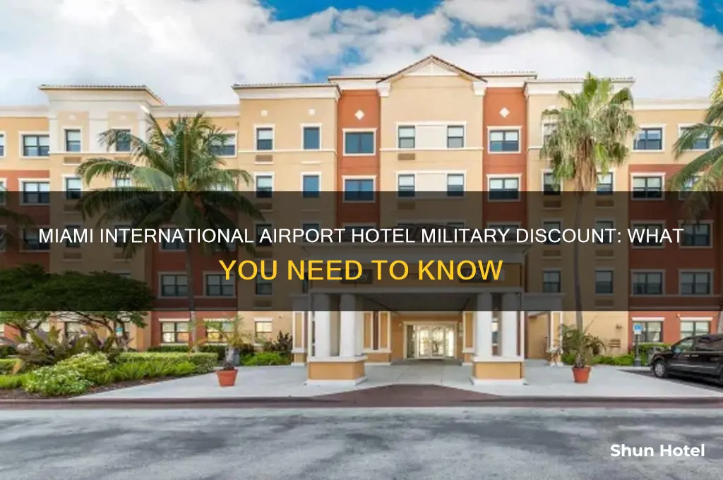 does that miami international airport hotel have military discount