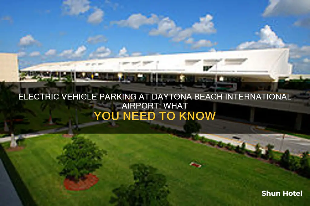 does the daytona beach international airport have electric vehicle parking