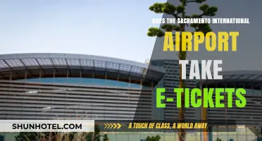 Sacramento International Airport E-Ticket Acceptance: What Travelers Need to Know