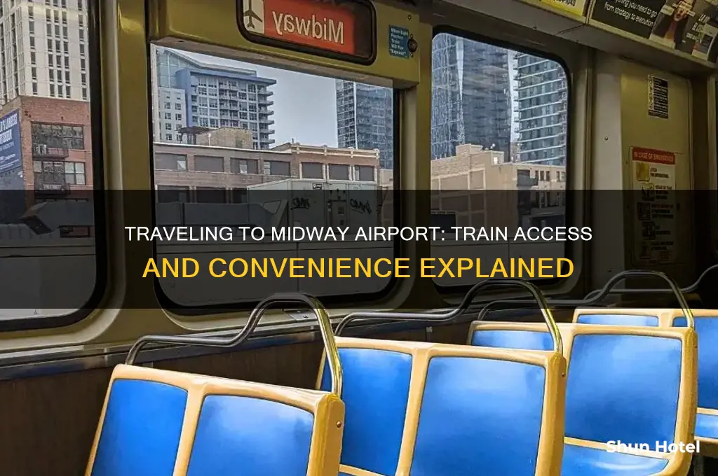 does the train get you into the midway airport