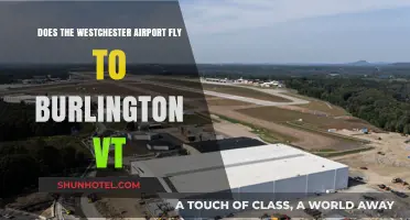 Westchester Airport to Burlington VT: Flight Options and Availability