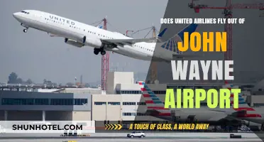 Does United Airlines Operate Flights from John Wayne Airport?