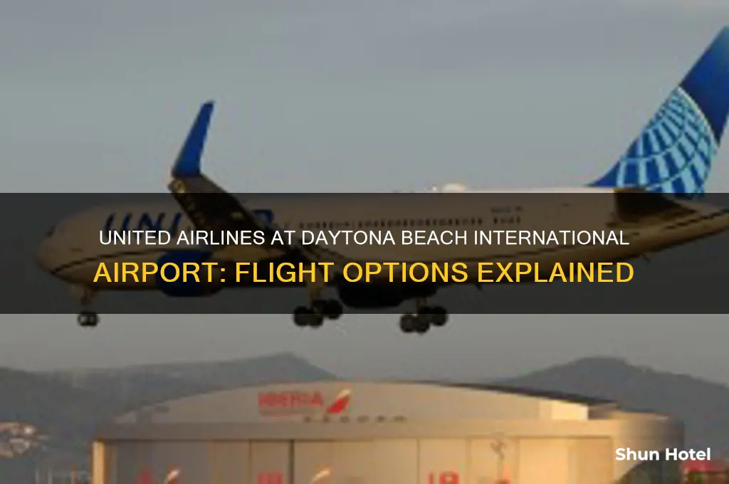 does united fly out of daytona beach international airport