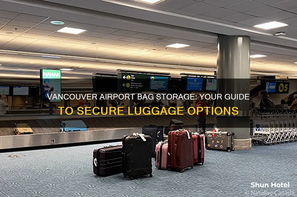does vancouver international airport have bag storage