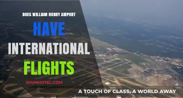 Does William Hobby Airport Offer International Flights? Find Out Here