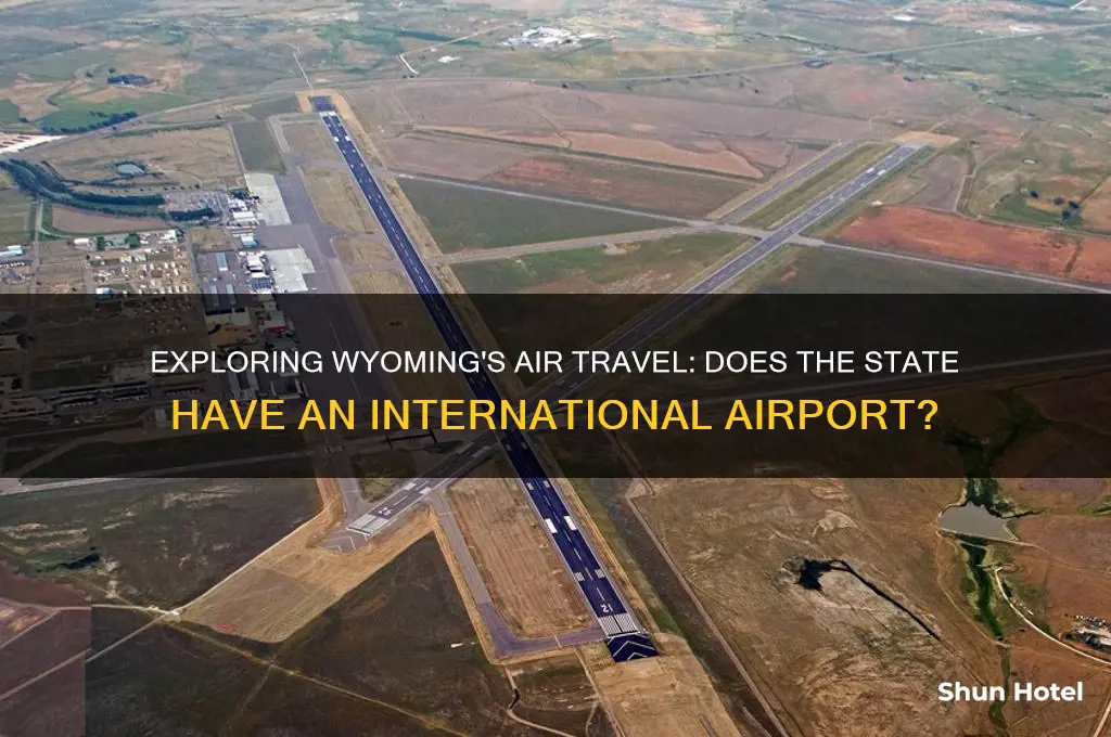 does wyoming have an international airport