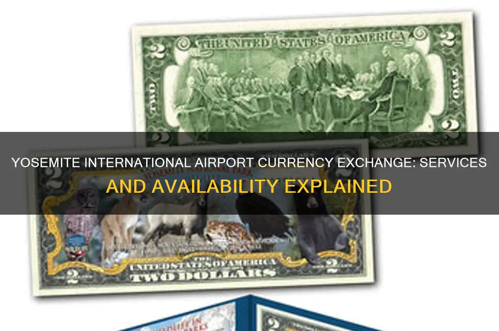 does yosemite international airport have currency exchange