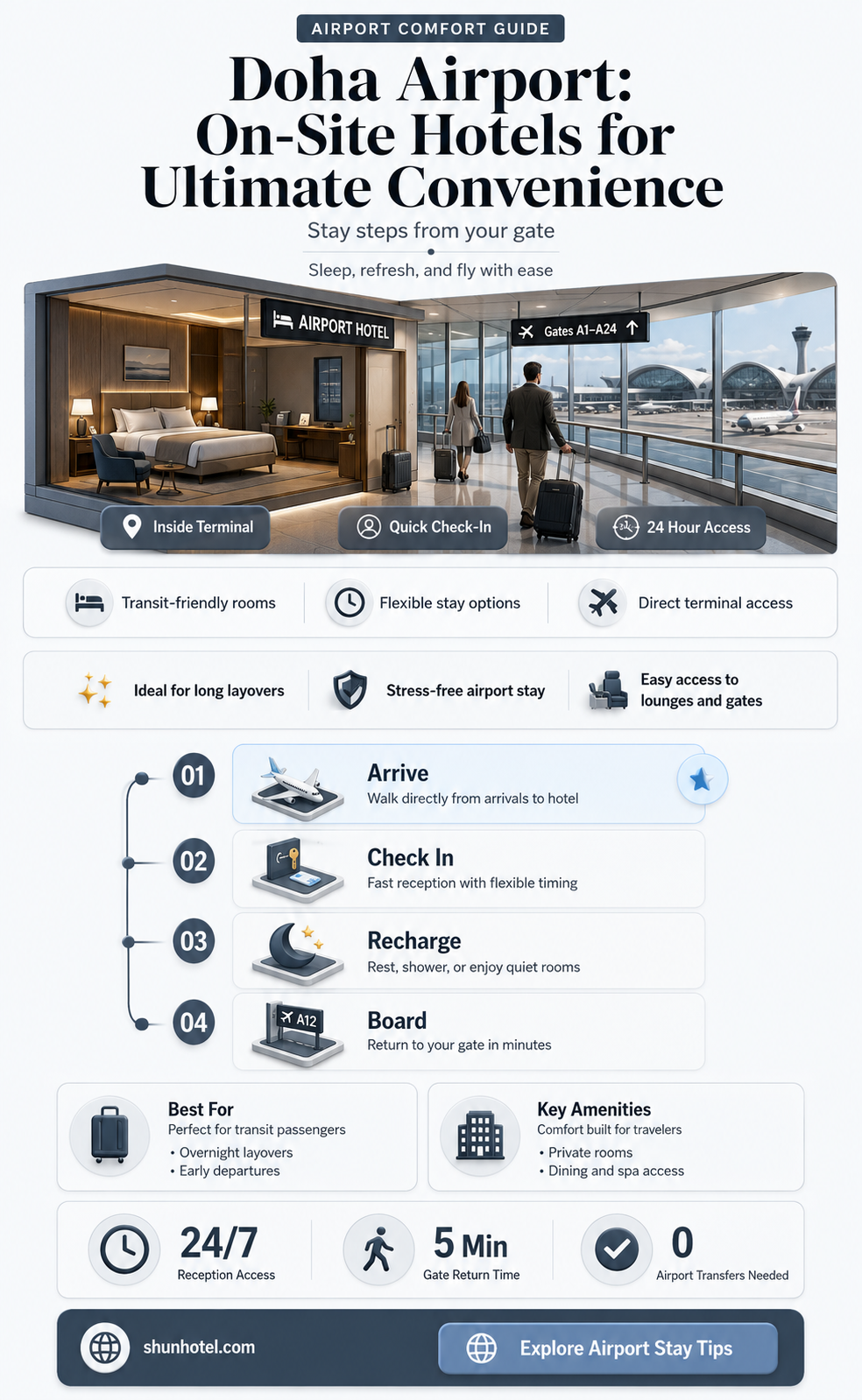 are there hotels at doha airport