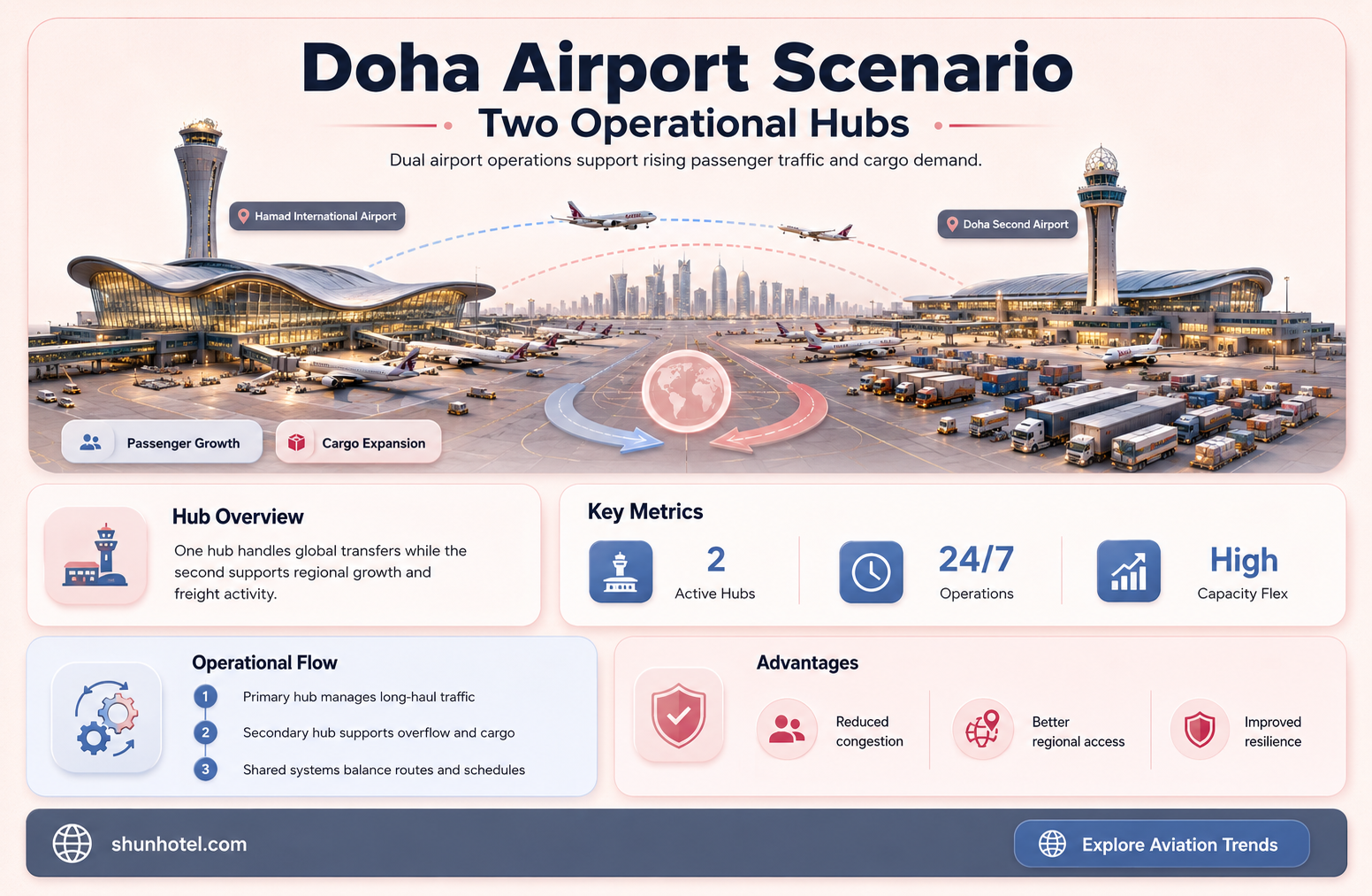 are there 2 airports in doha