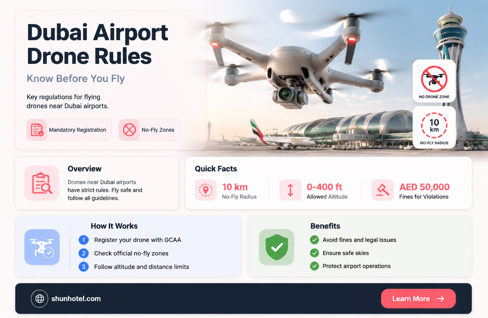 are drones allowed in dubai airport