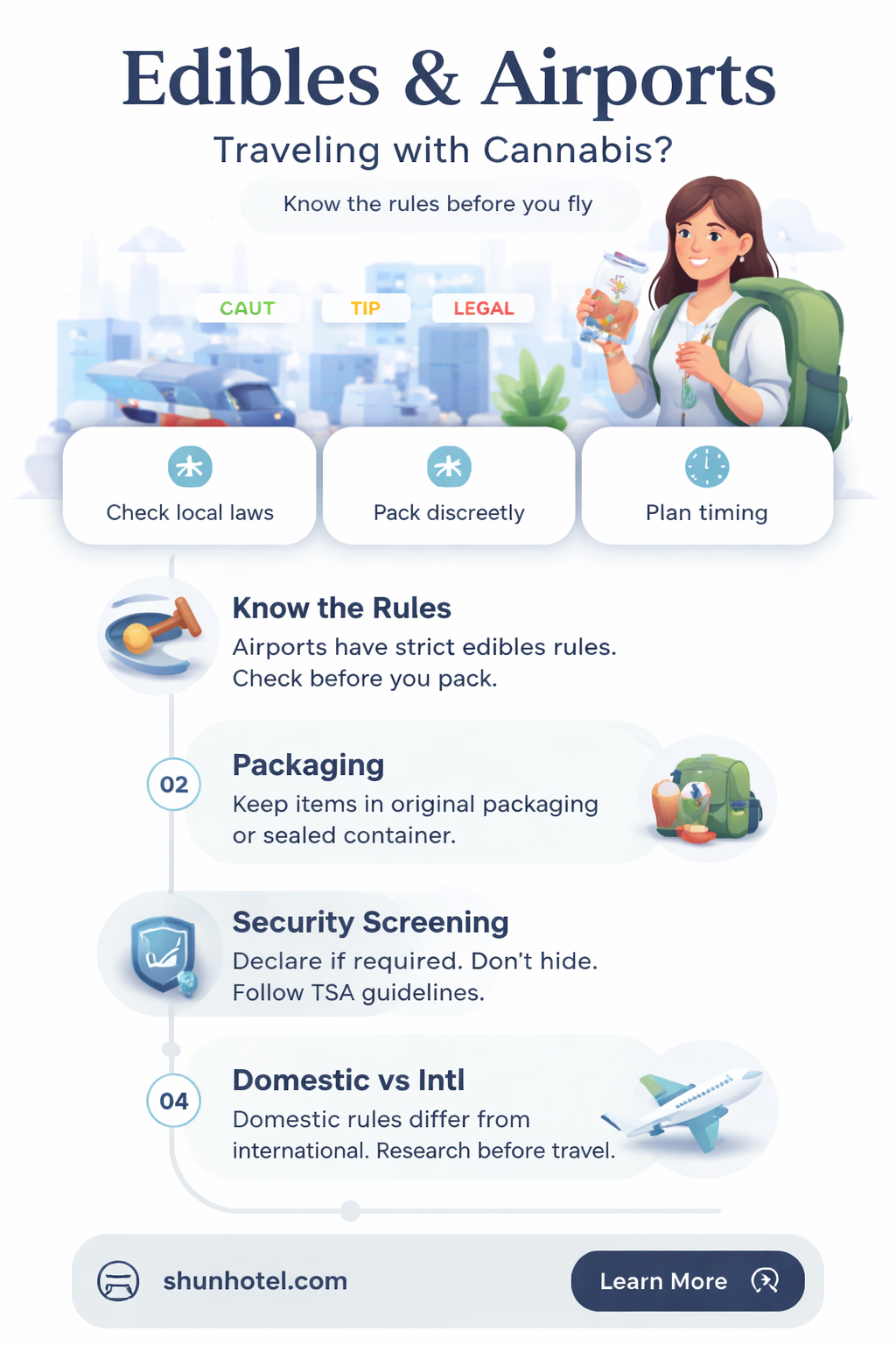 are edibles detected at the airport