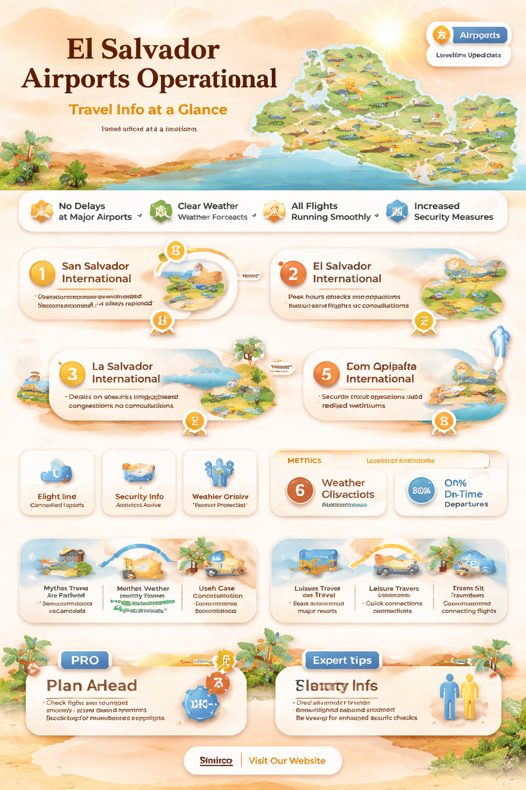 are airports in el salvador open