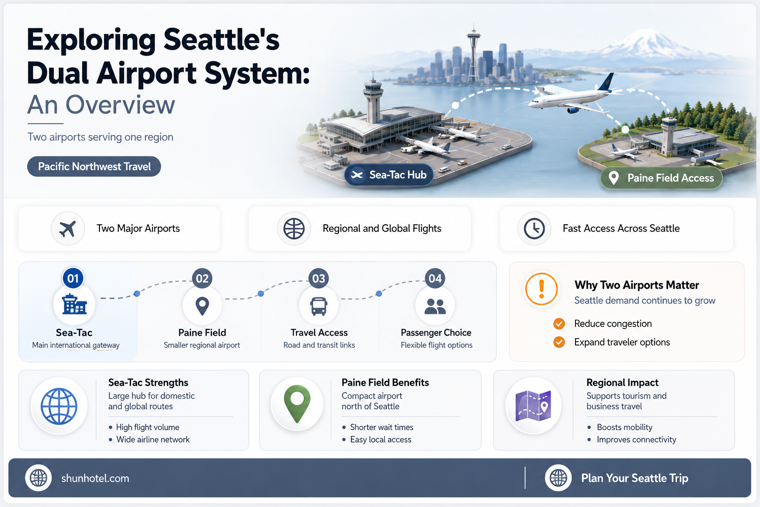are there 2 airports in seattle
