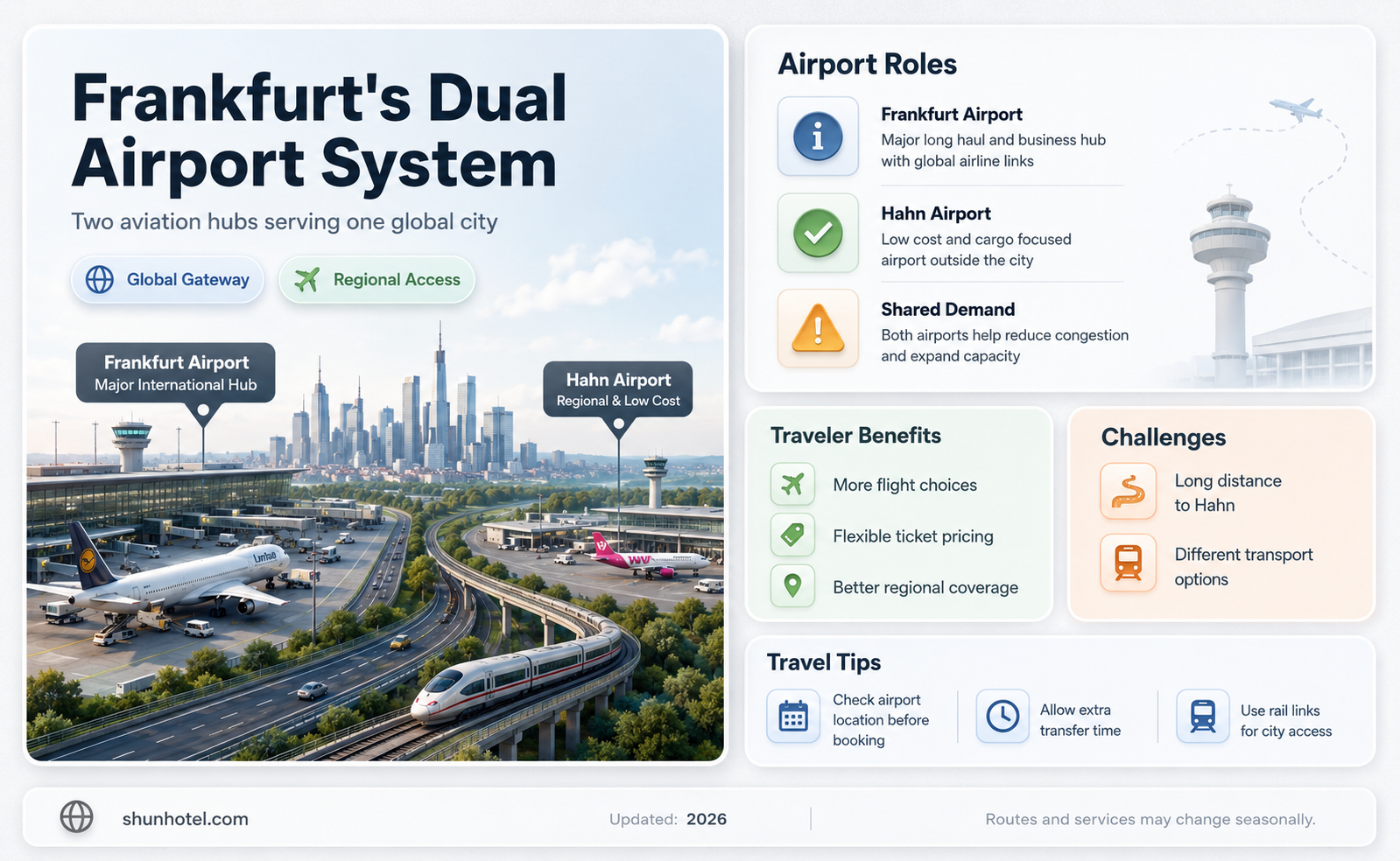 are there 2 airports in frankfurt