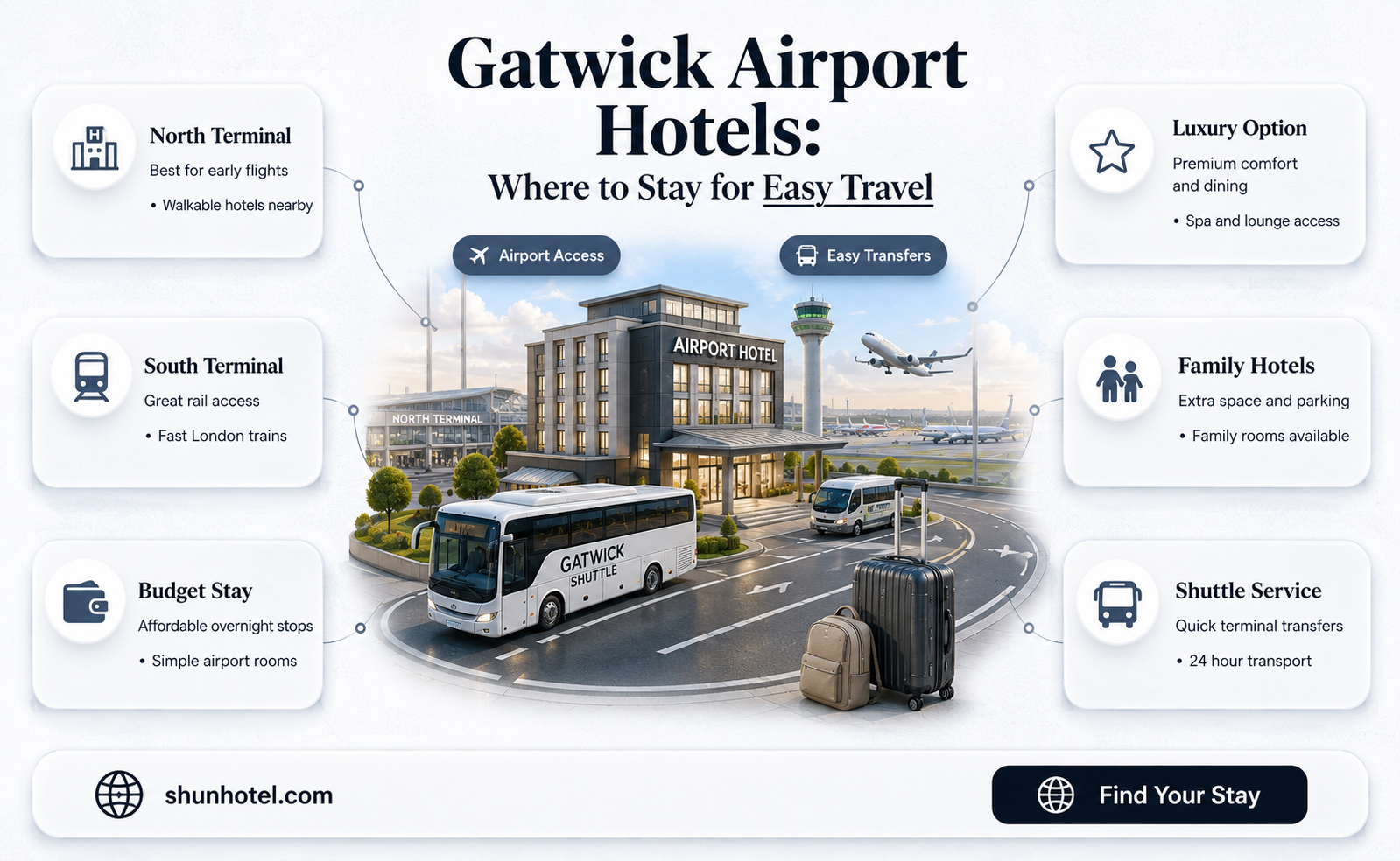 are there hotels at gatwick airport