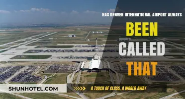 Denver International Airport's Name Evolution: A Historical Journey