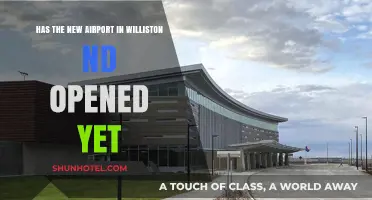 Williston ND's New Airport: Open for Business or Still Under Construction?