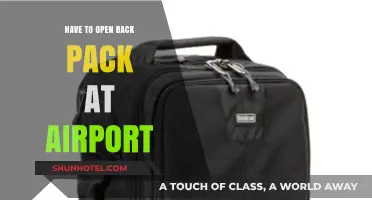Airport Security Tips: Why You Have to Open Your Backpack