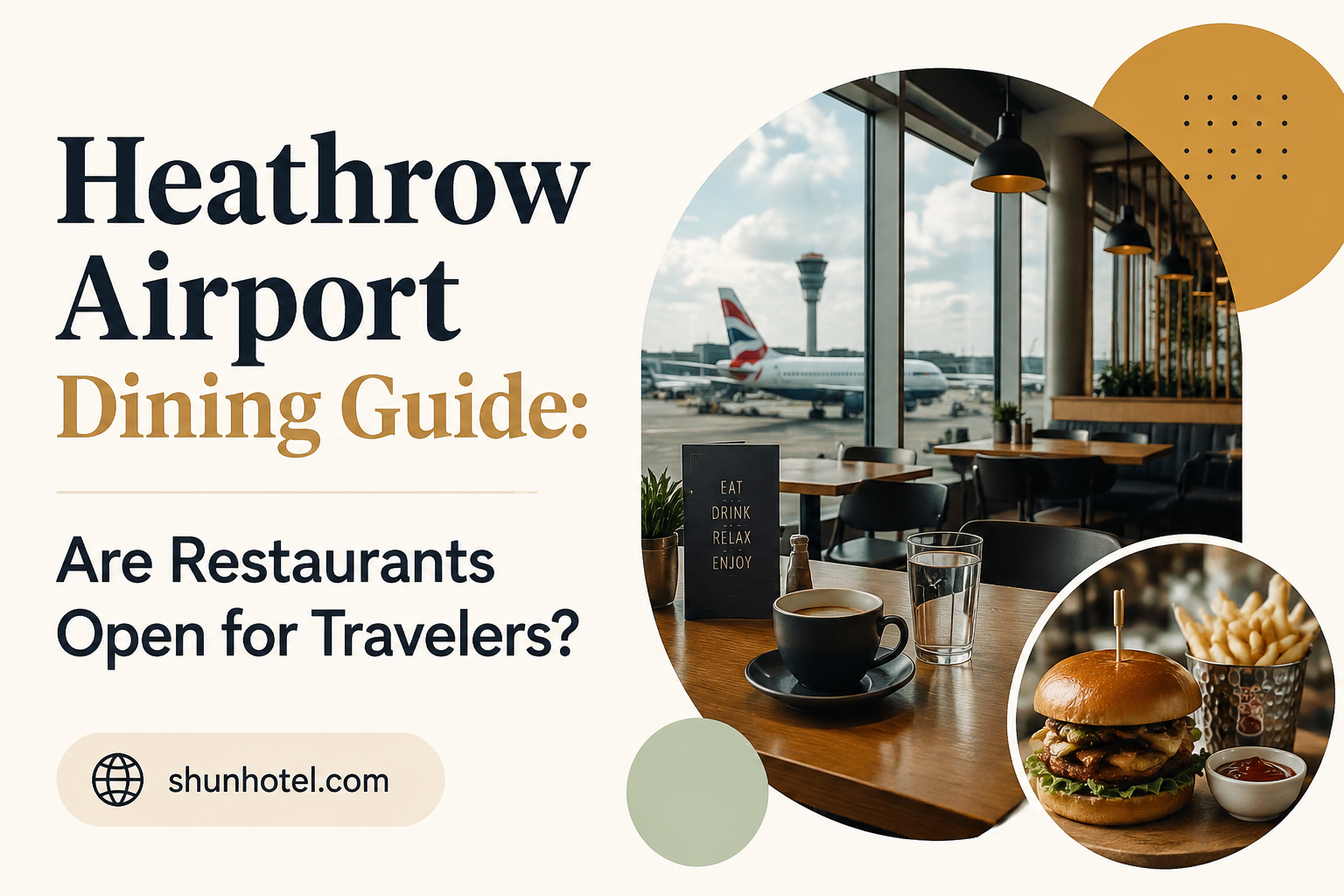 are restaurants open at heathrow airport