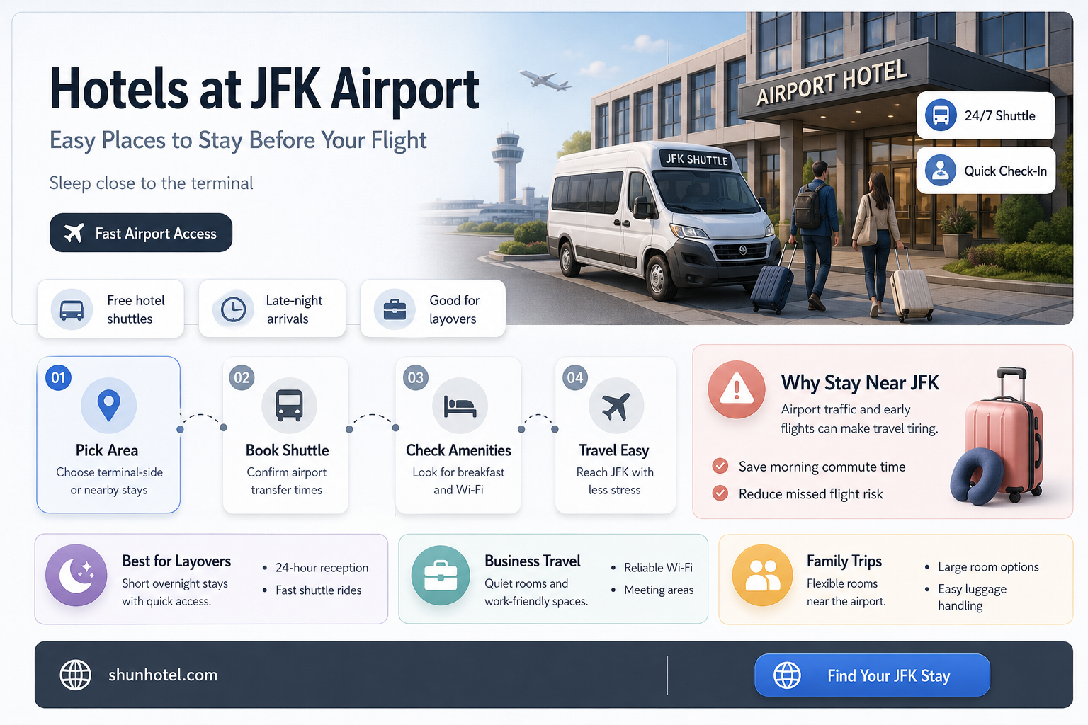 are there hotels at jfk airport