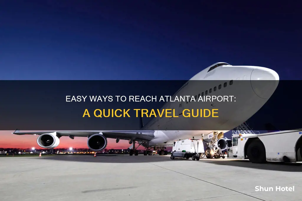 how 5o get to atlanta airport
