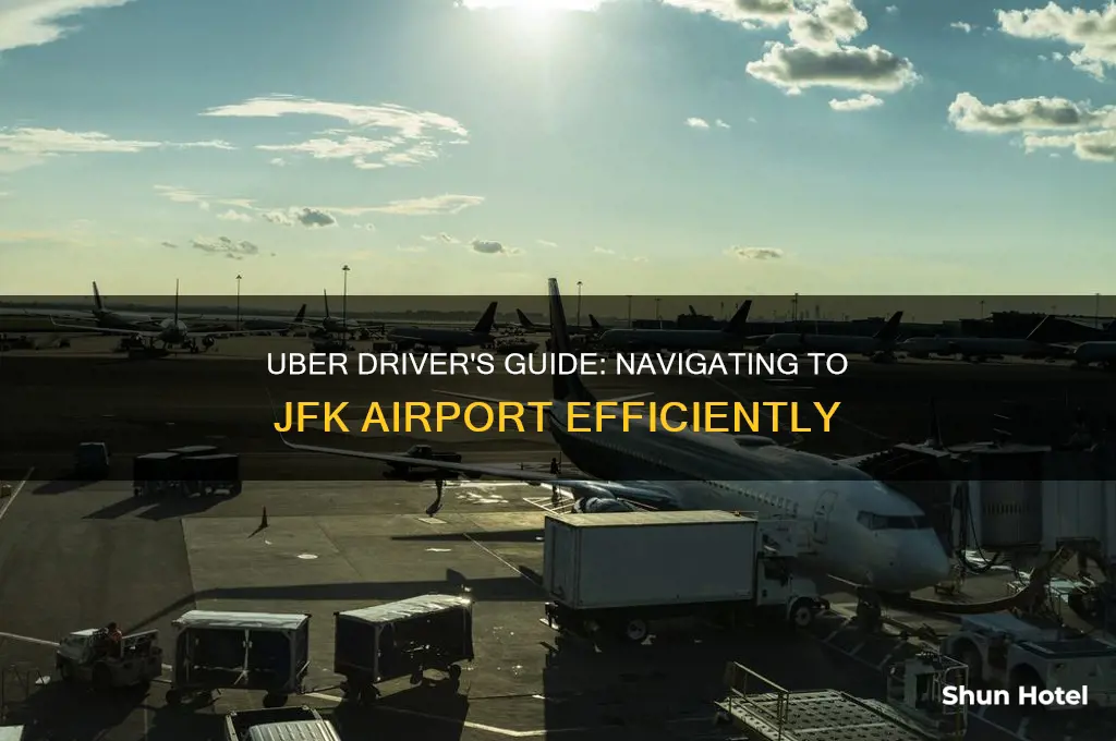 how a driver from uber get ride to jfk airport