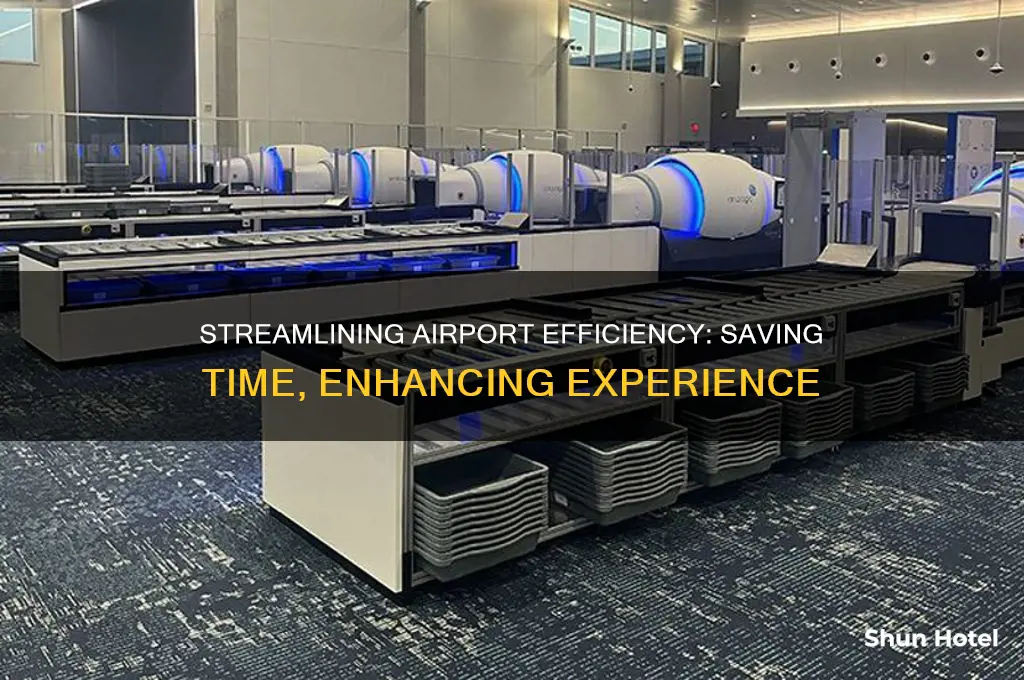 how airport can reduce time
