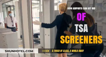 Airports: Streamline Security, Remove TSA Screeners