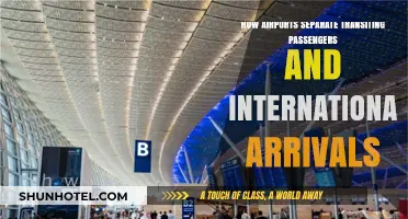 Navigating Airport Zones: Separating Transiting Passengers from International Arrivals