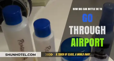 Bottle Size Restrictions: Airport Security Rules