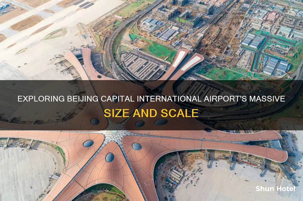 how big is beijing capital international airport