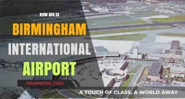 Exploring Birmingham International Airport's Size and Facilities