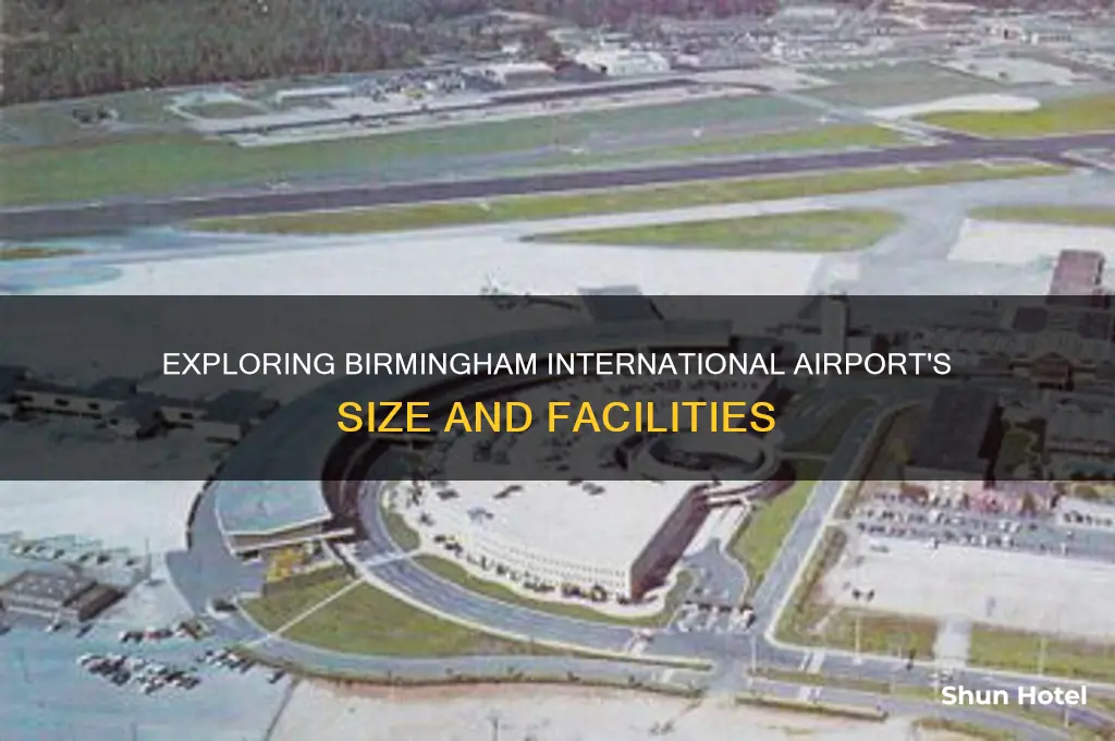 how big is birmingham international airport