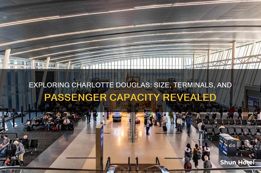 how big is charlotte douglas international airport